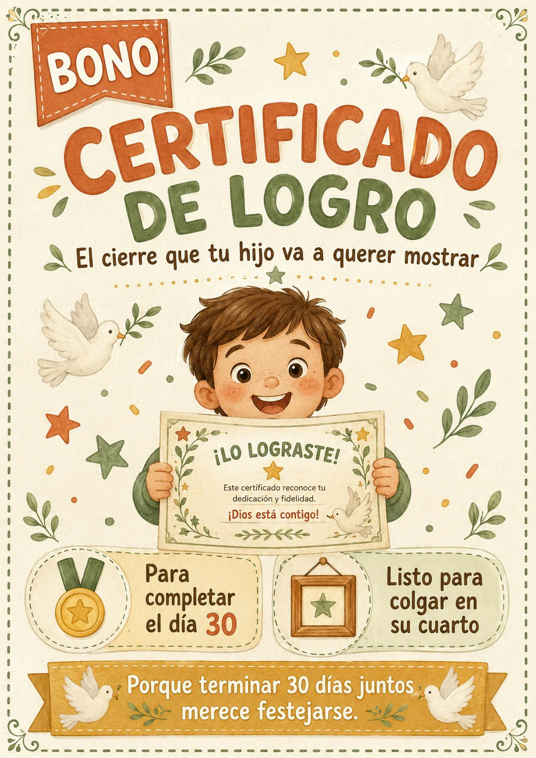 Bono 3 — Certificado de Logro